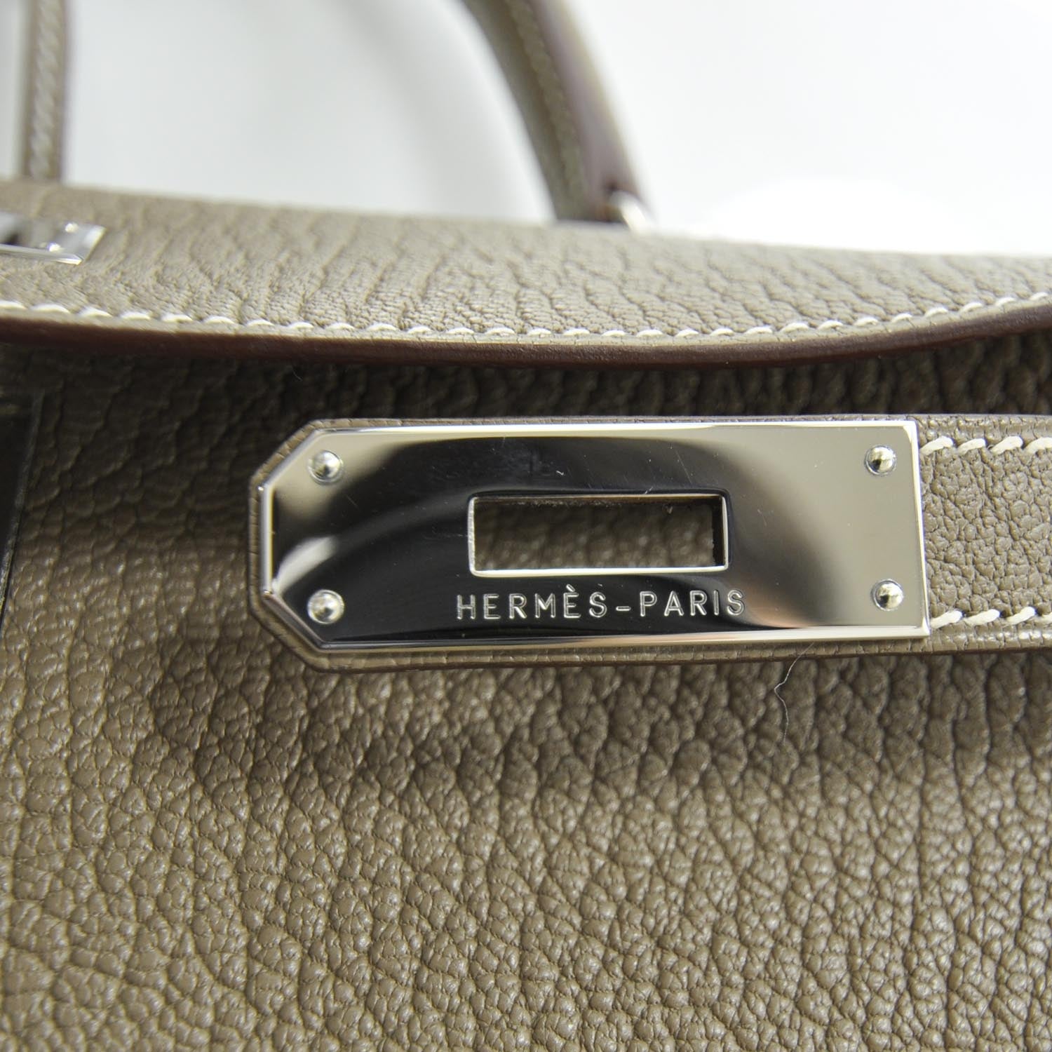 Hermes Chevre Mysore Kelly 32 Etoupe 10 of 12