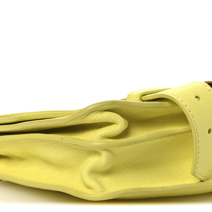 Proenza Schouler Lambskin PS1 Pochette Clutch Lemon 10 of 15
