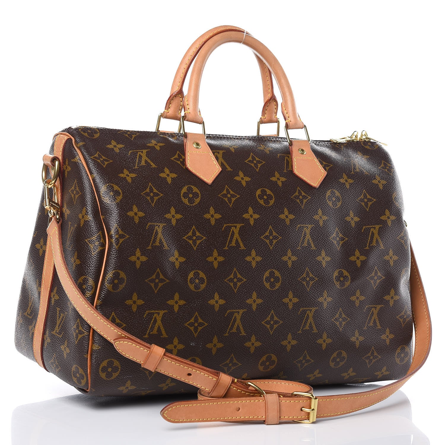 Louis Vuitton Monogram Speedy Bandouliere 35 3 of 14