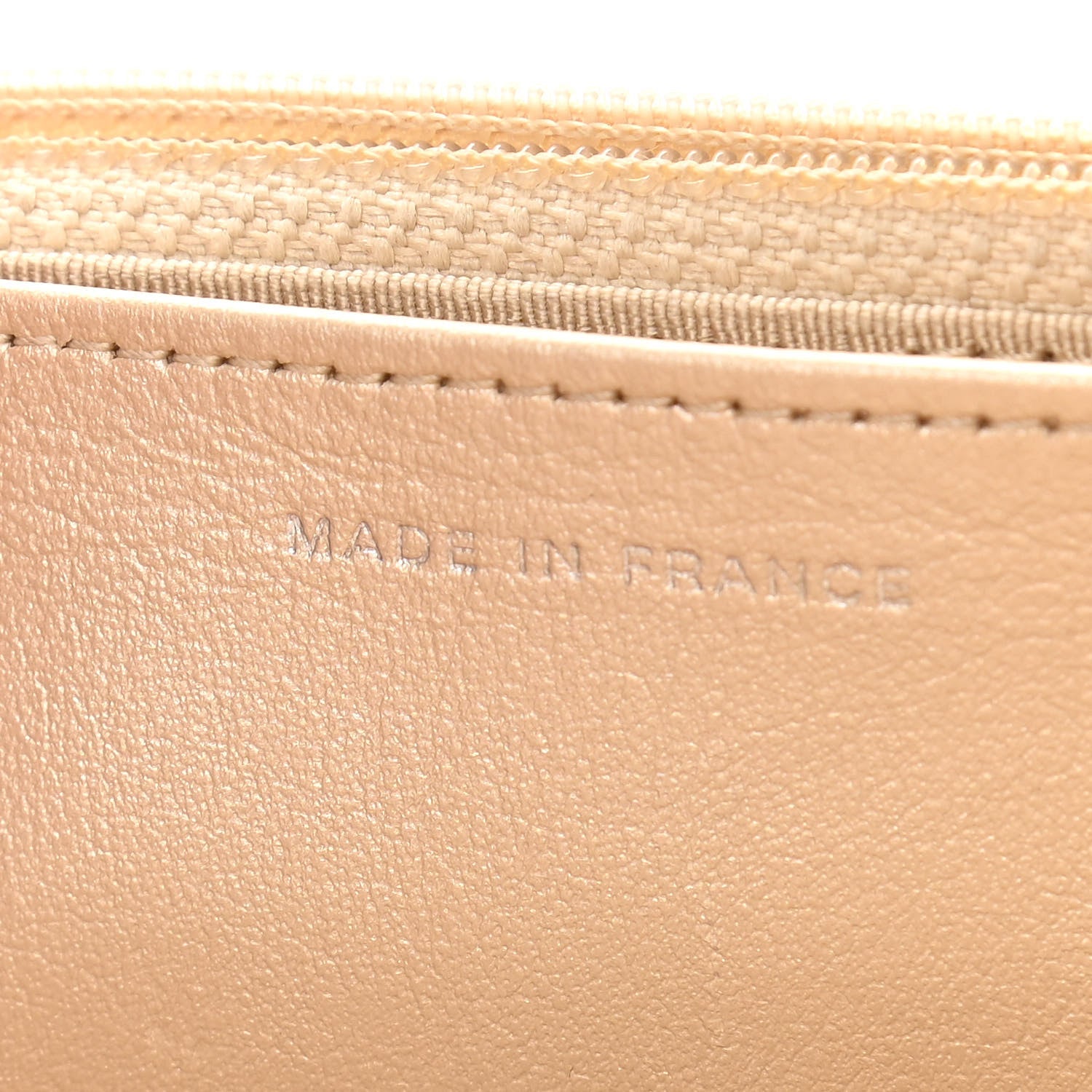 Chanel Metallic Sheepskin Quilted Reissue Wallet On Chain WOC Beige 7 of 11
