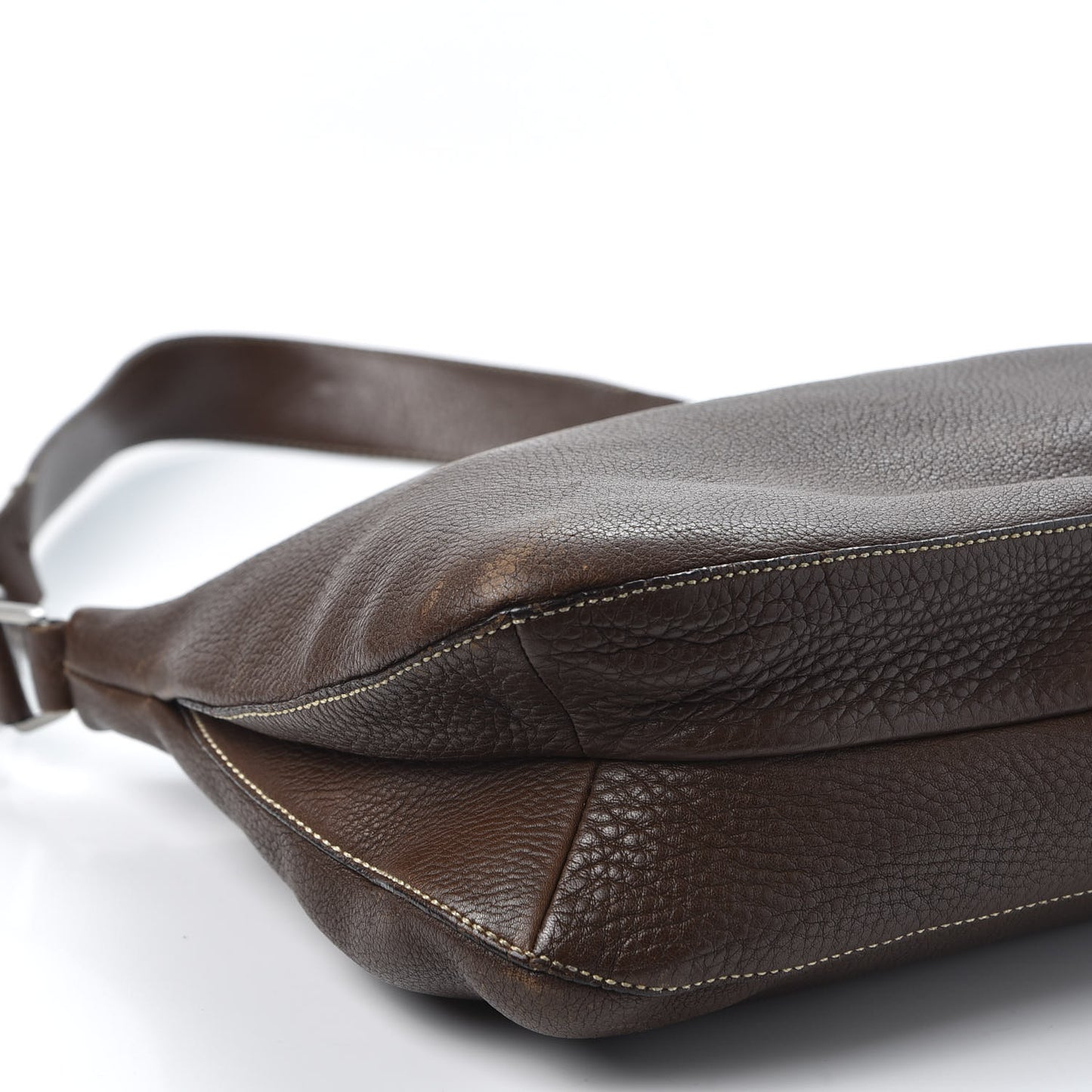 Vitello Daino Shoulder Bag Bruciato
