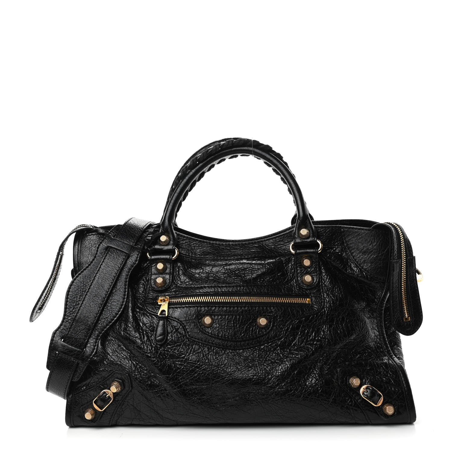Balenciaga Agneau Giant 12 Gold Hardware City Black 1 of 11