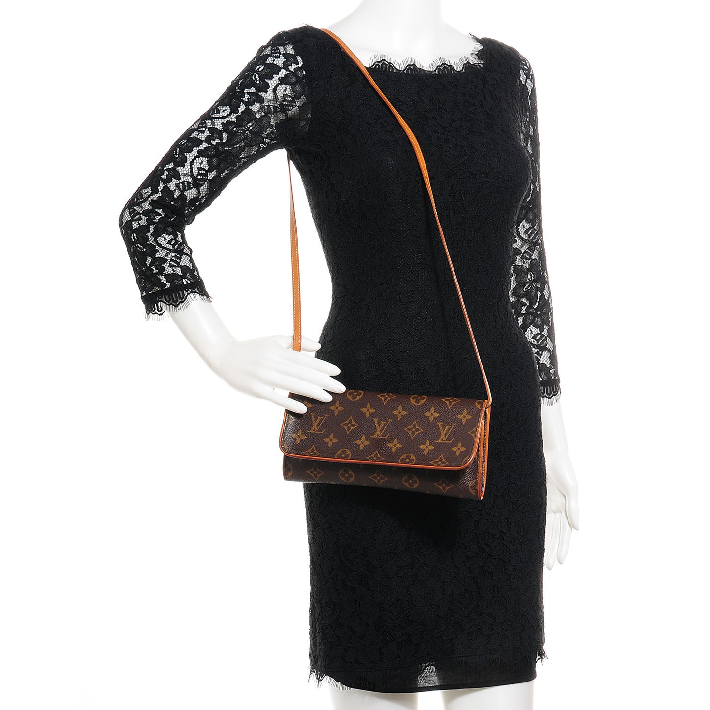 Monogram Pochette Twin GM