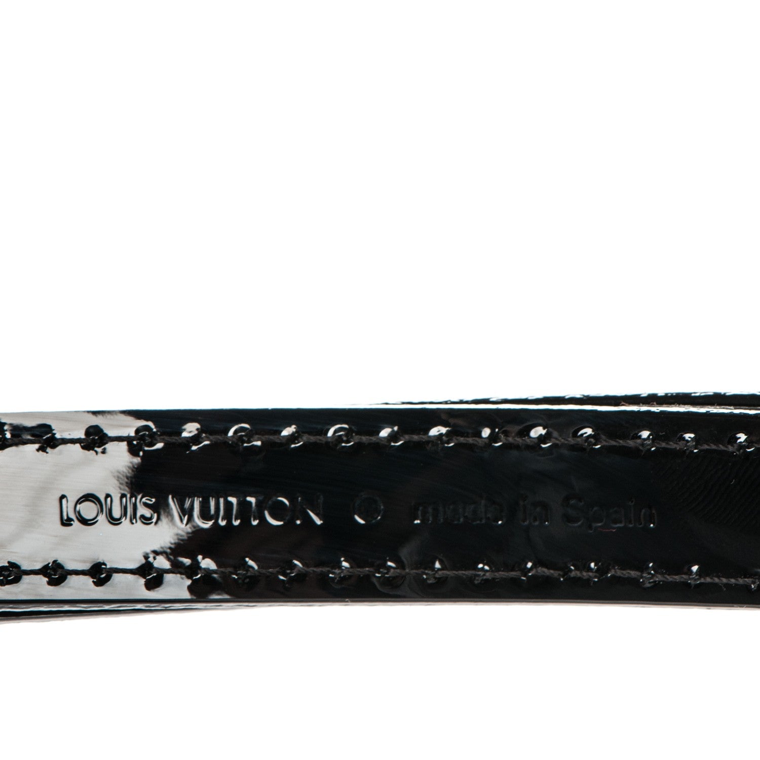 Louis Vuitton Electric Epi 16mm Adjustable Shoulder Strap Black 4 of 5