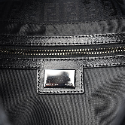 Fendi Zucchino Mama Baguette Black 5 of 8