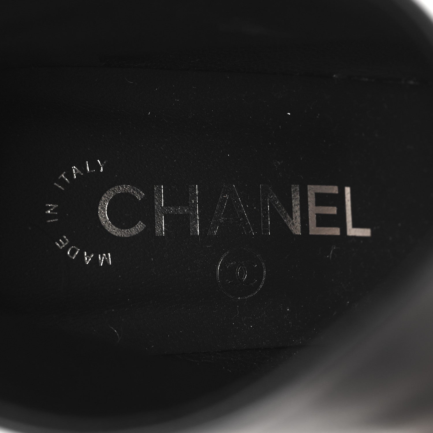 Chanel Lambskin Short Ankle Boots 37.5 Black 9 of 9