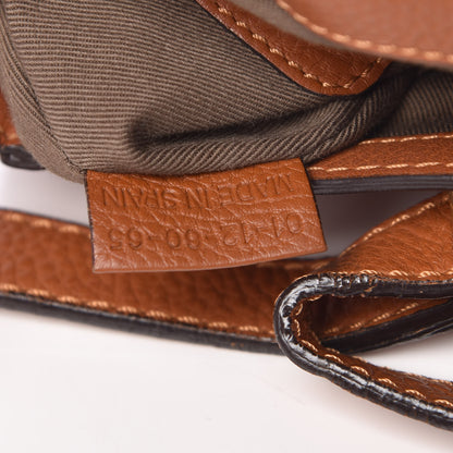 Chloe Calfskin Mini Marcie Round Crossbody Bag Tan 6 of 10