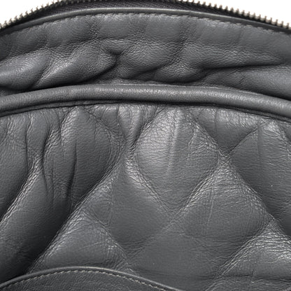 Chanel Aged Calfskin Quilted Large Reissue Camera Case Grey 8 of 10