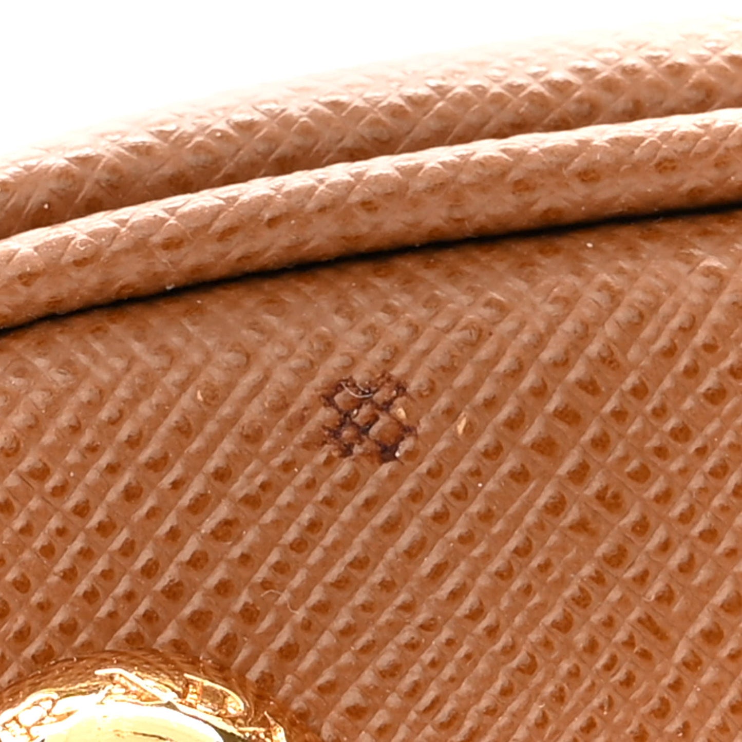 Saffiano Lux Small Promenade Tote Caramel