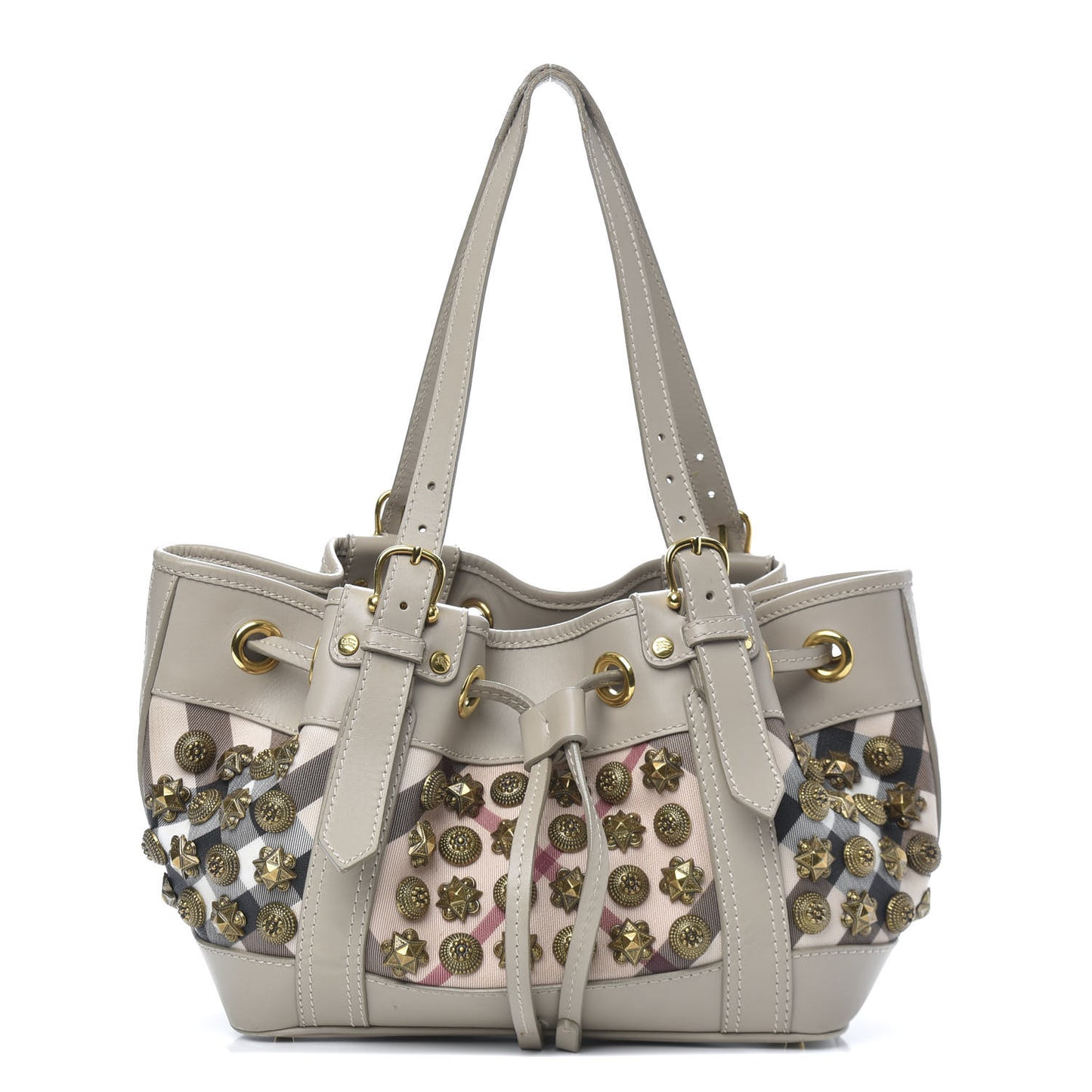 Prorsum Calfskin Nova Check Mason Warrior Beige