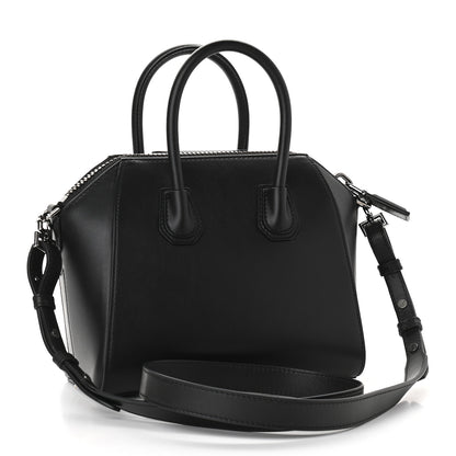 Givenchy Smooth Calfskin Mini Chain Weave Antigona Black 2 of 8