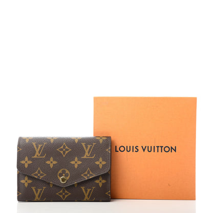 Louis Vuitton Monogram Sarah Compact Wallet 7 of 7