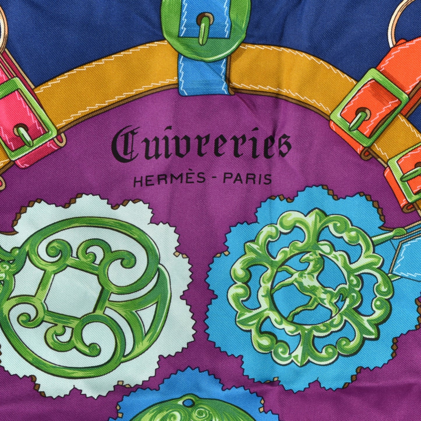 Silk Cuiveeries Scarf 90
