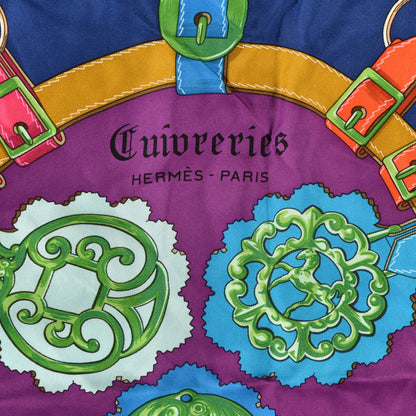 Hermes Silk Cuiveeries Scarf 90 3 of 6