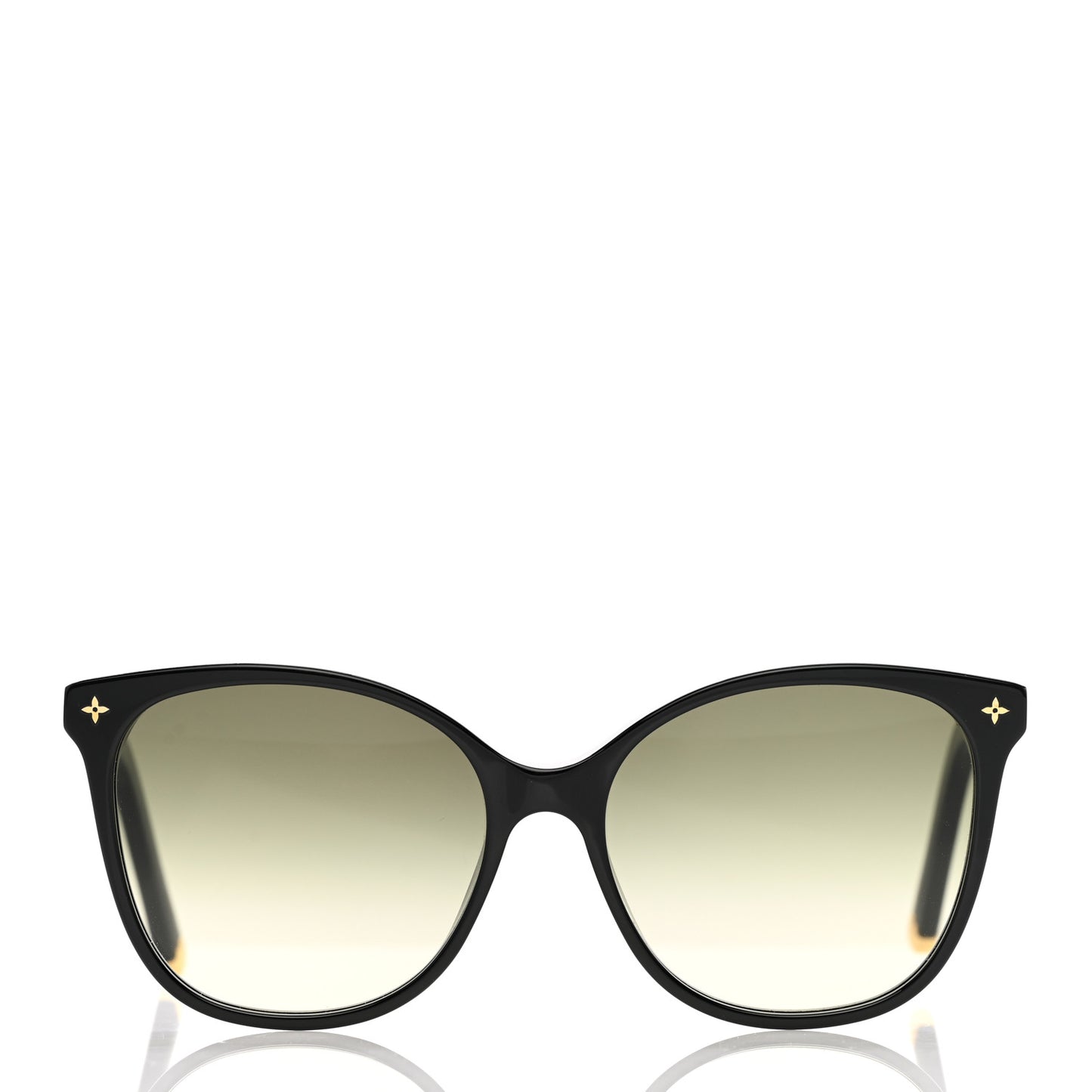 Acetate My Monogram Light Cat Eye Sunglasses Z1657W Black