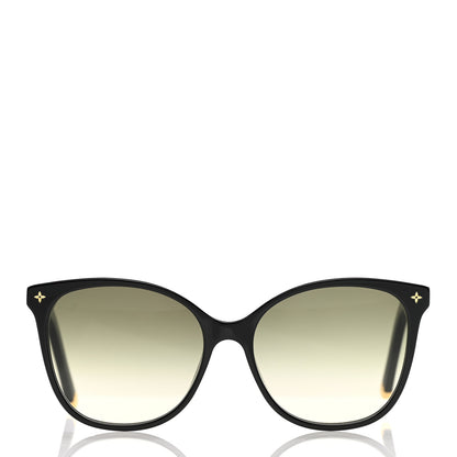 Louis Vuitton Acetate My Monogram Light Cat Eye Sunglasses Z1657W Black 2 of 7