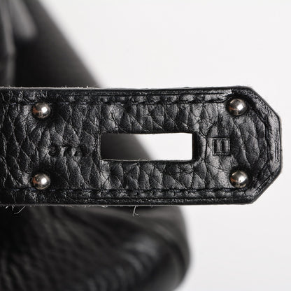 Hermes Taurillon Clemence JPG Birkin 42 Black 8 of 10