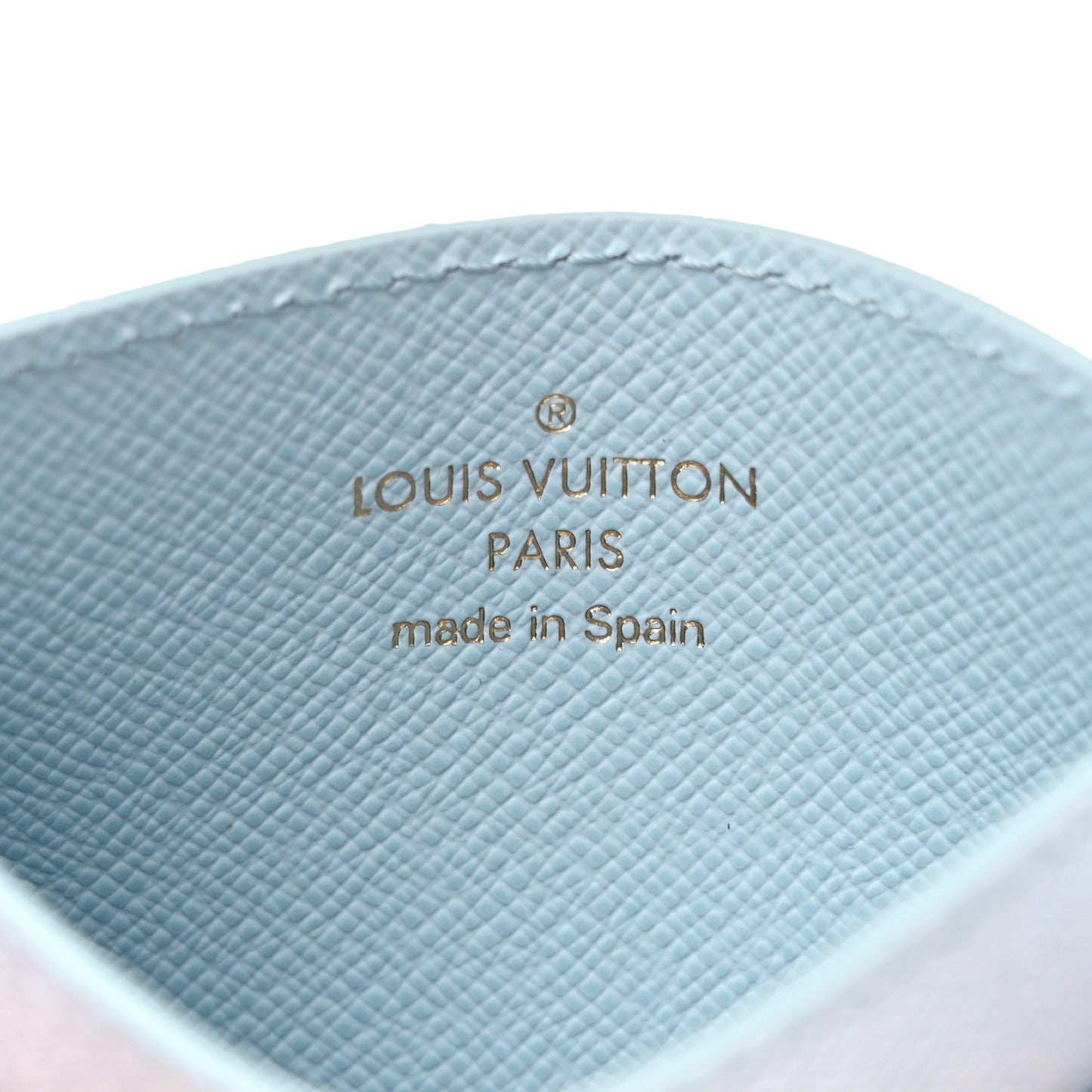 Damier Azur Daily Card Holder Olympe Blue