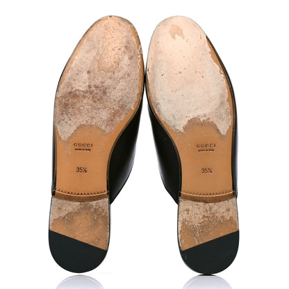 Gucci Calfskin Womens Princetown Slippers 35.5 Black 4 of 7