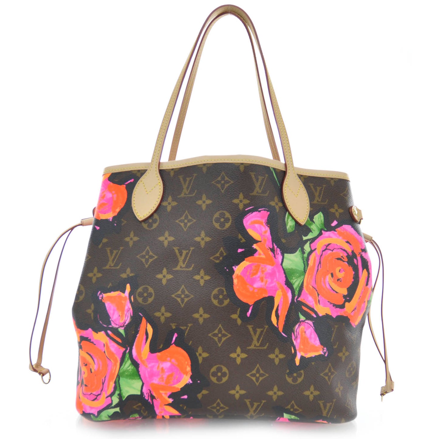 Monogram Roses Neverfull MM