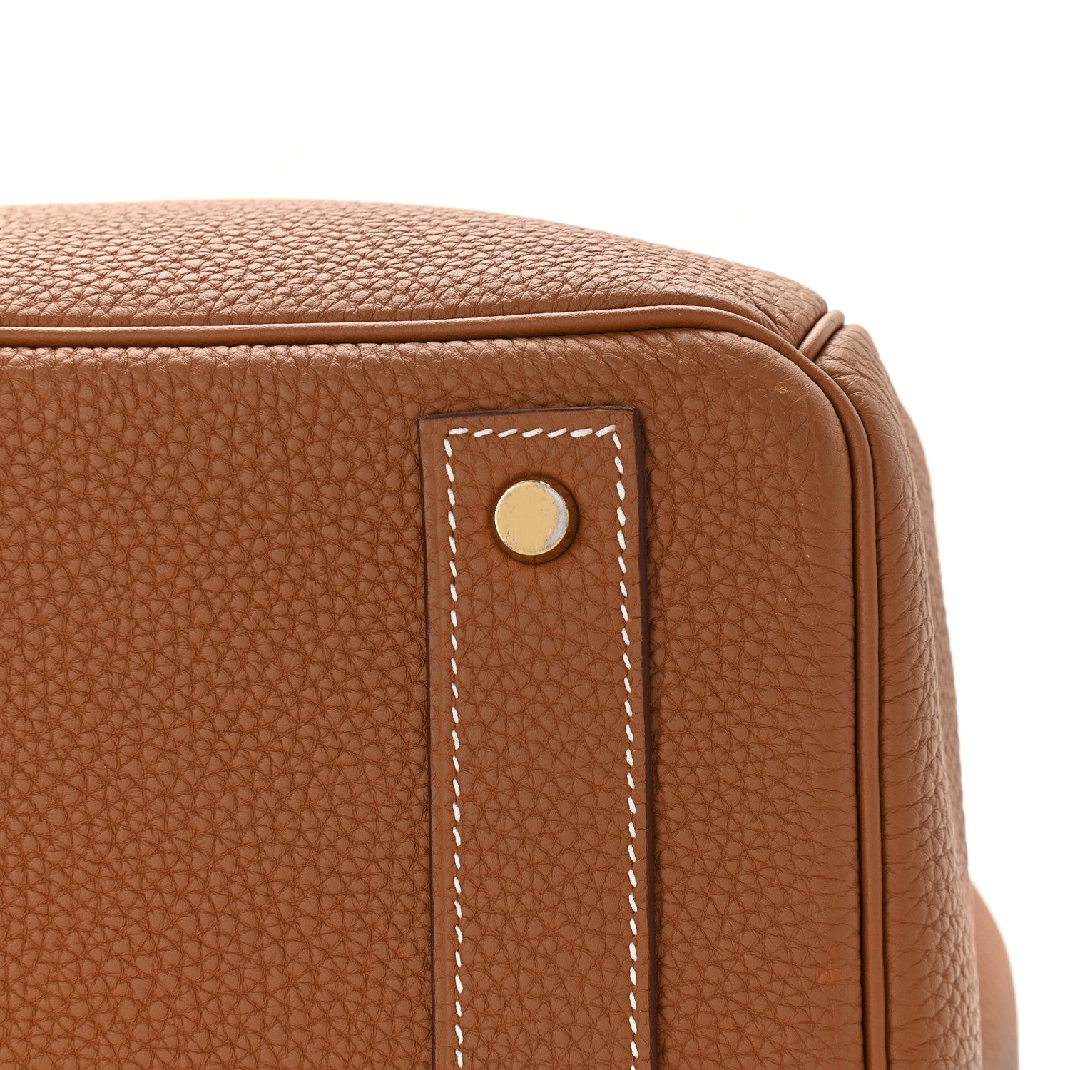 Hermes Togo Horseshoe HAC Travel Birkin 50 Gold 10 of 13
