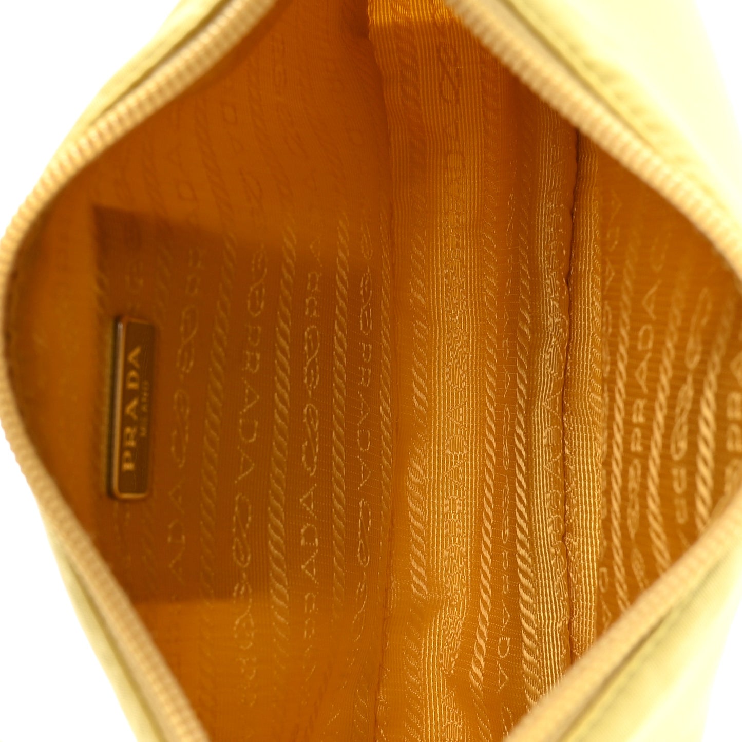 Tessuto Nylon Saffiano Mini Re-Edition 2000 Bag Ananas