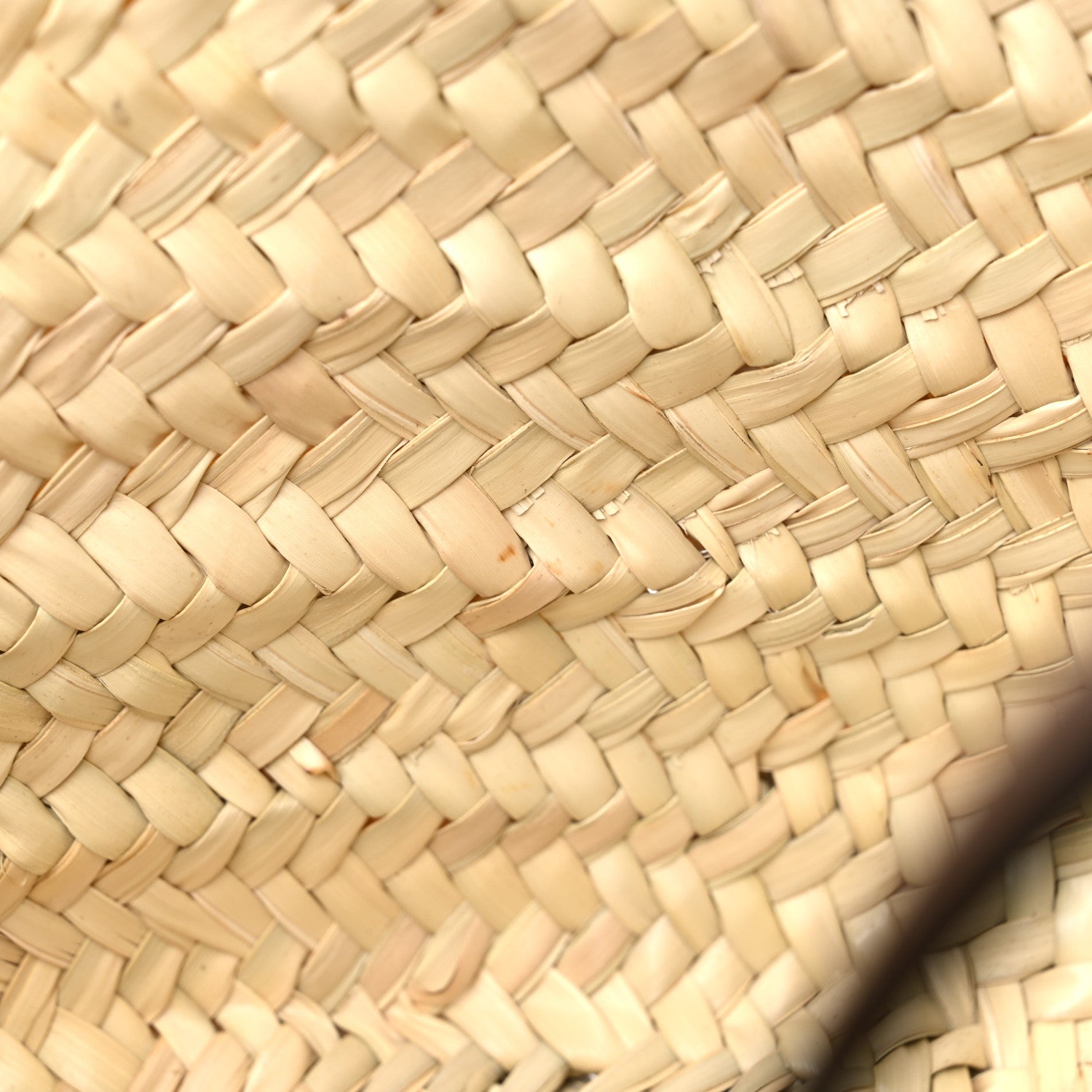 Loewe Raffia Small Basket Tote Bag Natural Tan Navy 8 of 9