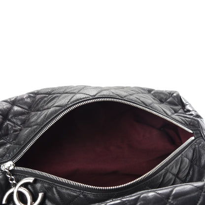 Chanel Iridescent Calfskin Fantasy Fur Backpack Grey 7 of 12