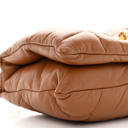Mulberry Nappa Pillow Quilted Little Softie Bag Tobacco Brown 10 of 11