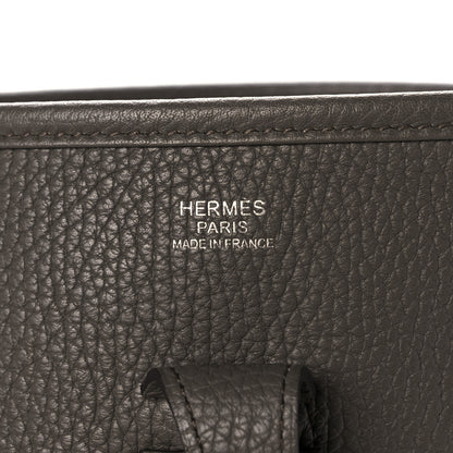 Hermes Taurillon Clemence Evelyne III PM Etain 6 of 11