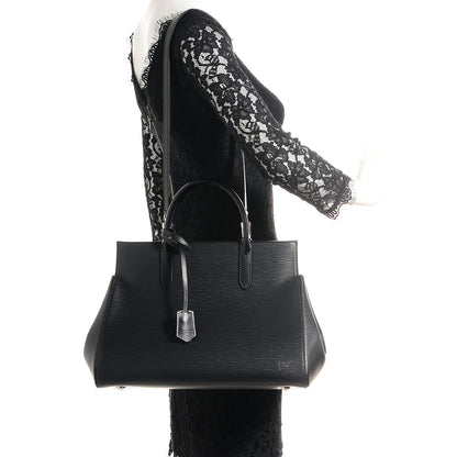 Louis Vuitton Epi Marly MM Black 2 of 7
