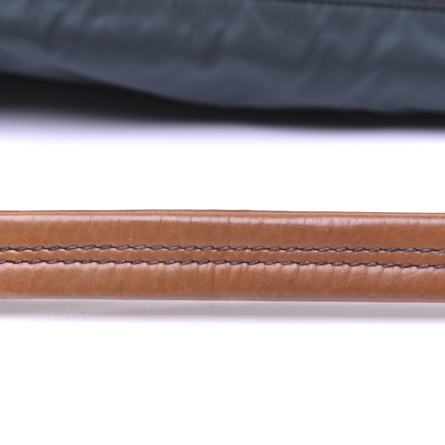 Tessuto Nylon Saffiano Shoulder Bag Dark Green