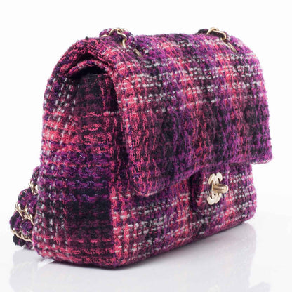 Chanel Tweed Medium Double Flap 3 of 10