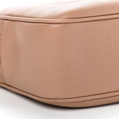 Gucci Pebbled Calfskin Small Soho Disco Bag Camelia 9 of 10
