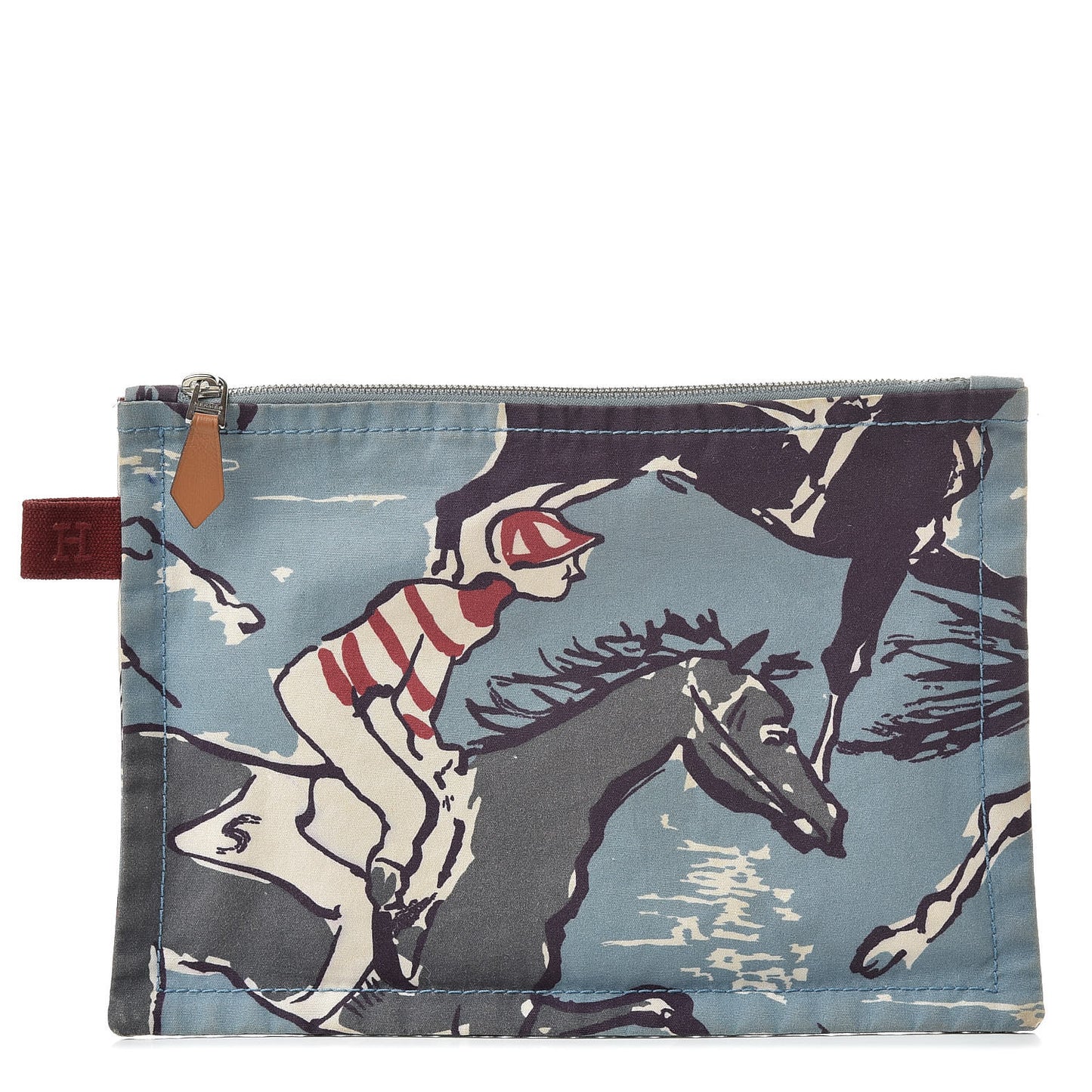Toile Flat Equator Trousse PM Bleu