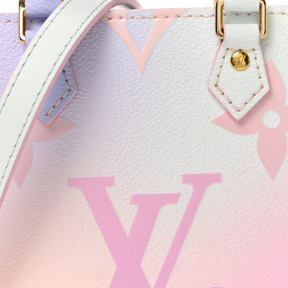 Louis Vuitton Monogram Giant Spring In The City Petit Sac Plat Sunrise Pastel 7 of 9