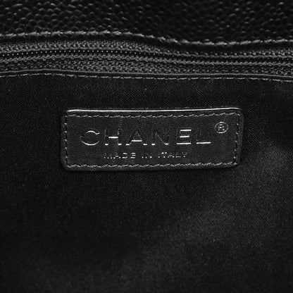 Chanel Caviar Quilted Grand Shopping Tote GST Black 6 of 7