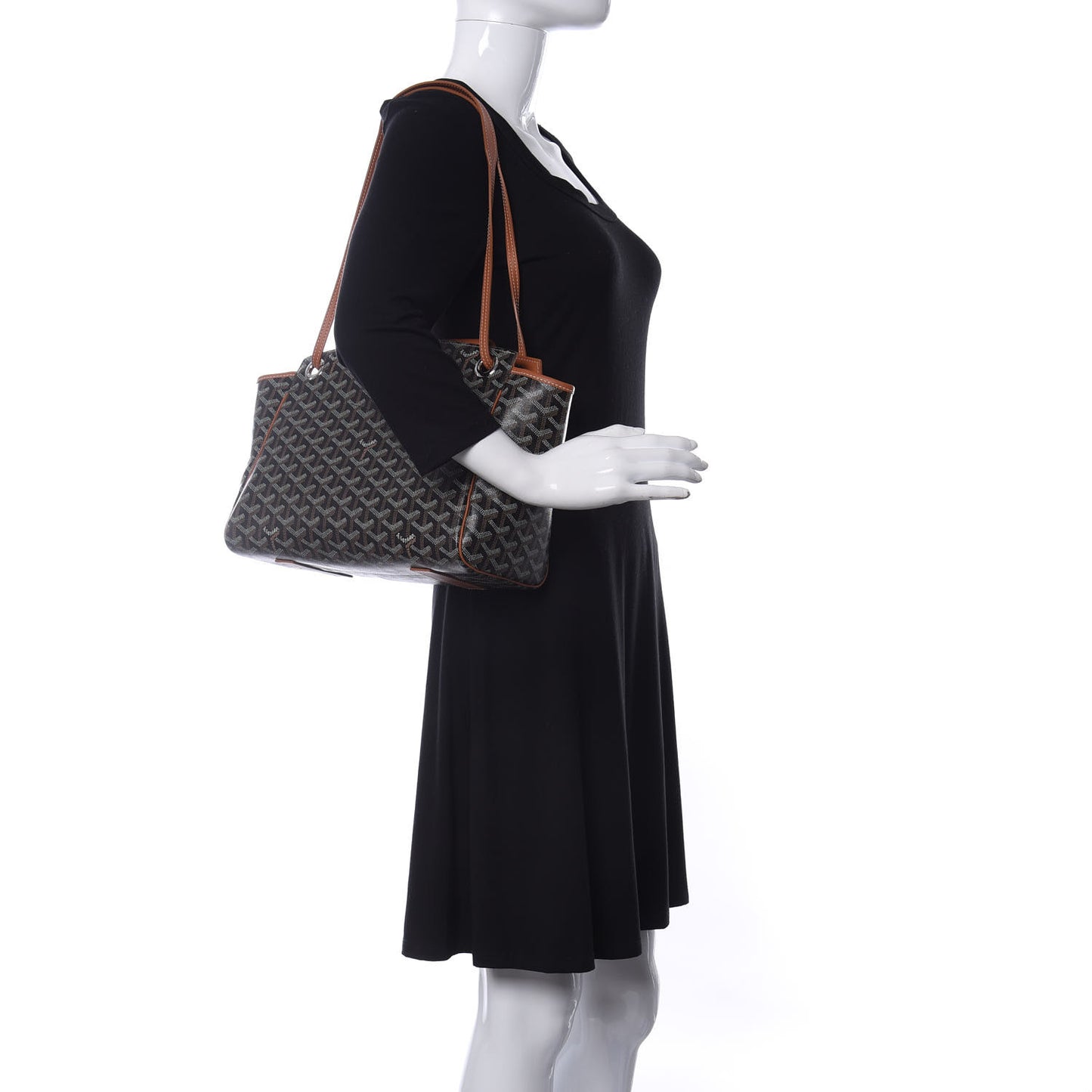 Goyardine Rouette PM Black Gold