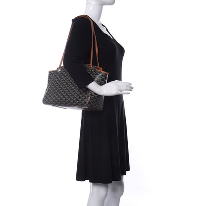 Goyard Goyardine Rouette PM Black Gold 2 of 9