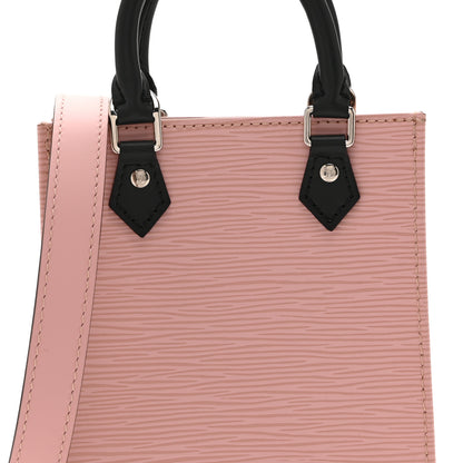 Louis Vuitton Epi Petit Sac Plat Rose Ballerine 8 of 10