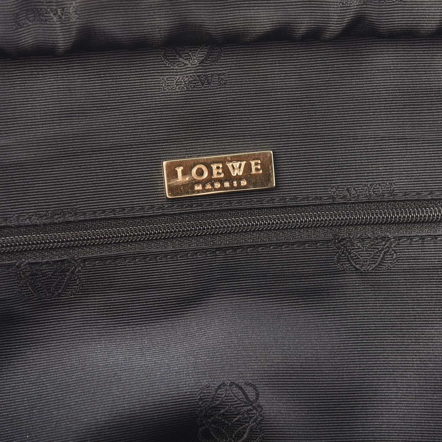 Loewe Calfskin Amazona Weekender Tote Black 8 of 13