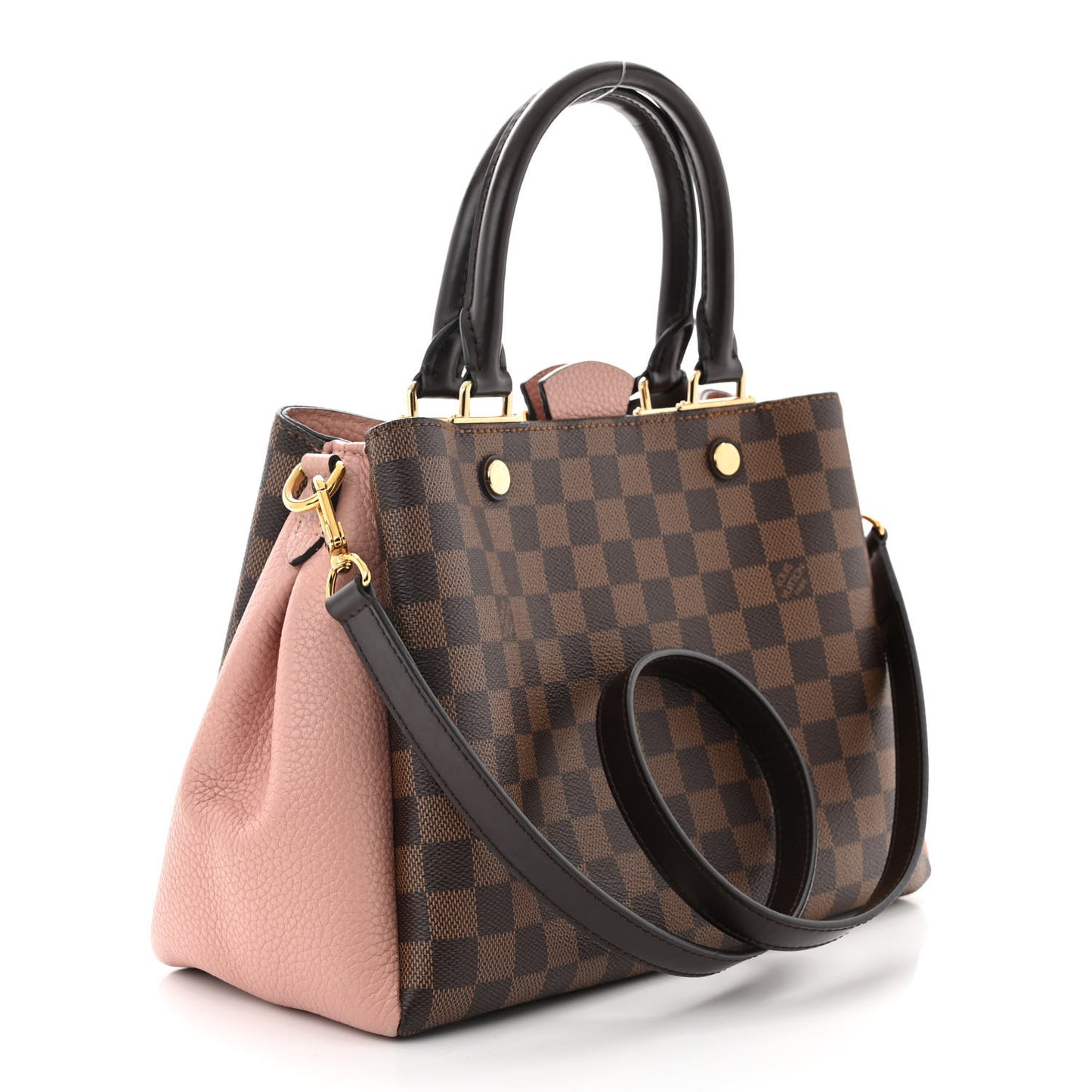 Damier Ebene Cuir Taurillon Brittany Magnolia