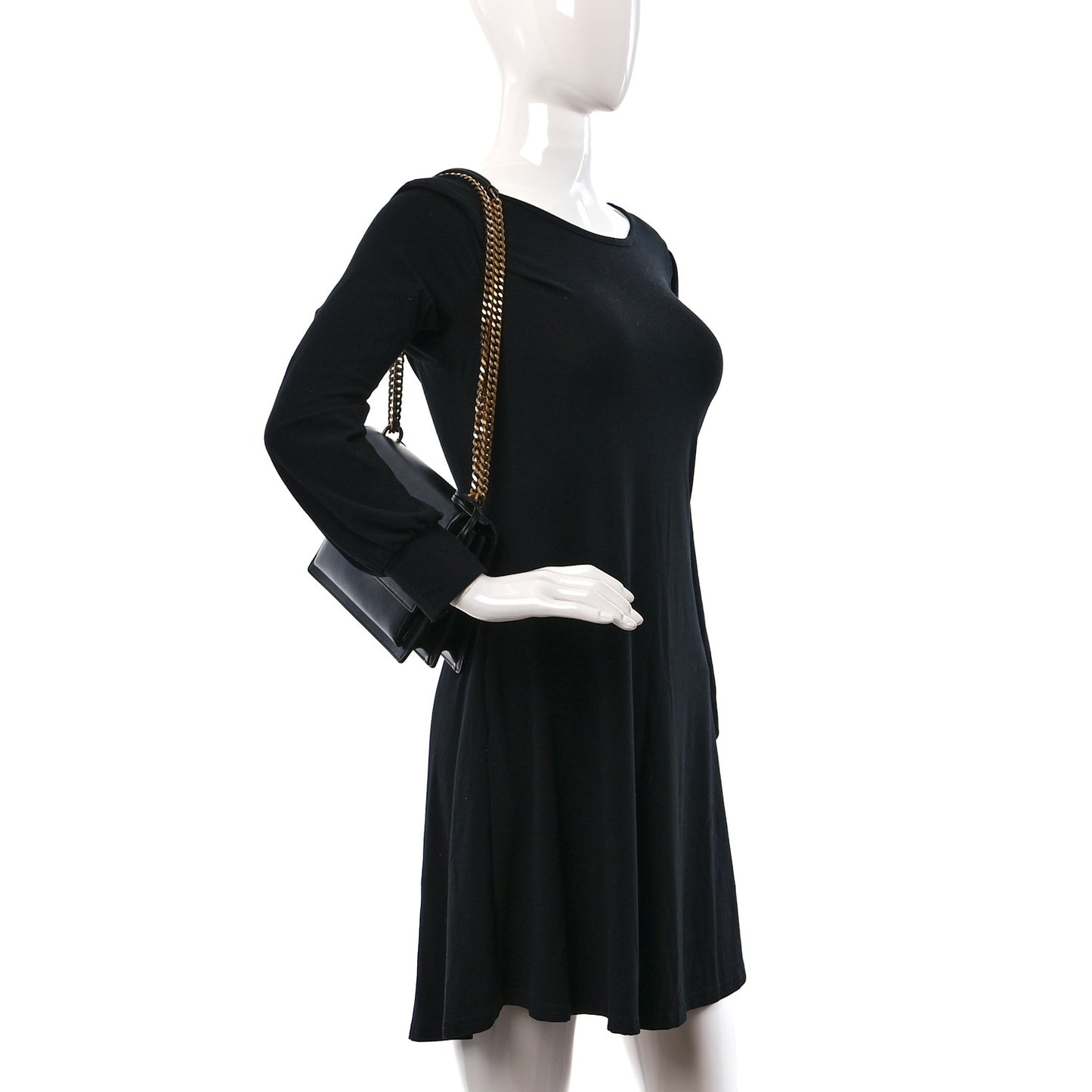Calfskin Medium Monogram Sunset Black