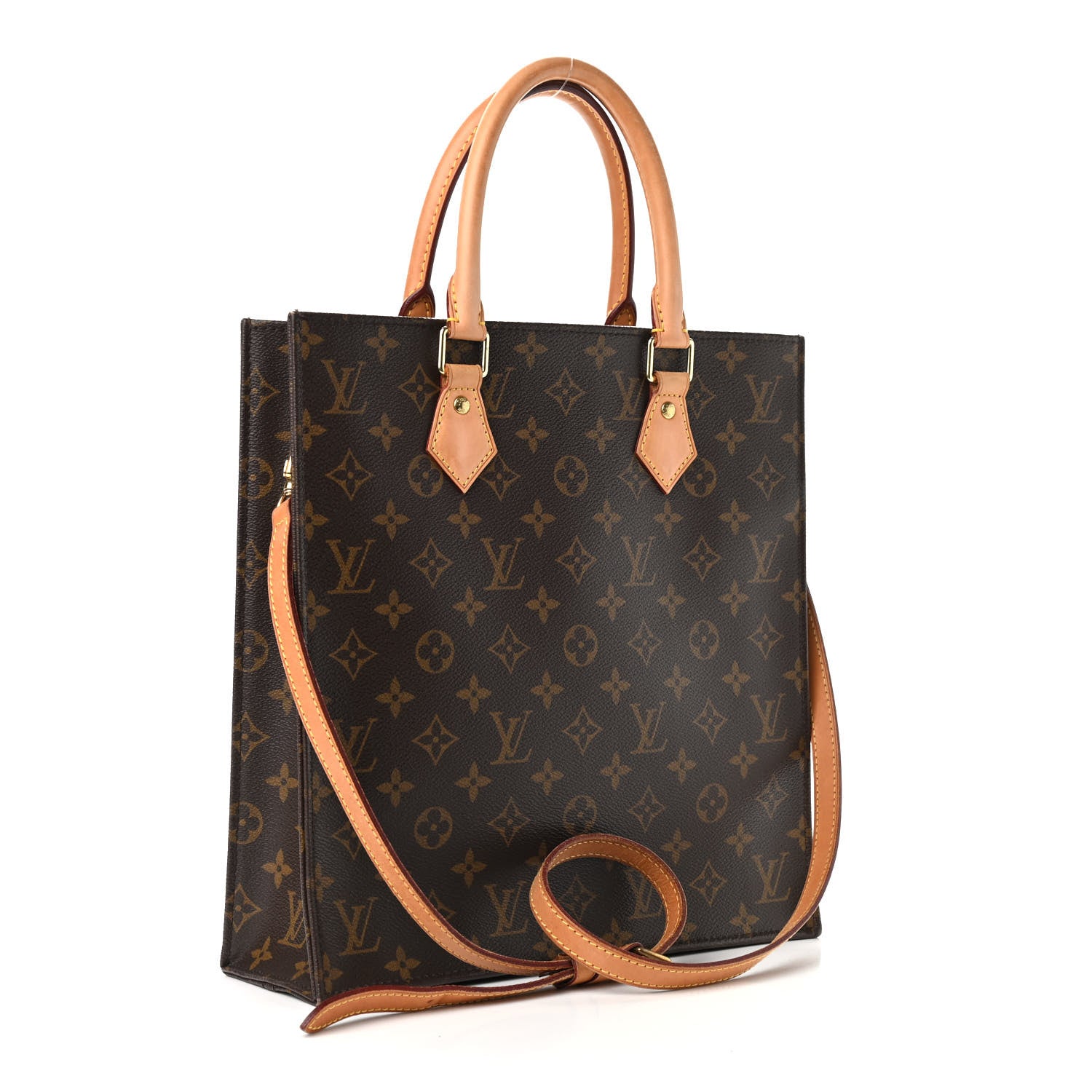 Louis Vuitton Monogram Sac Plat PM 3 of 10