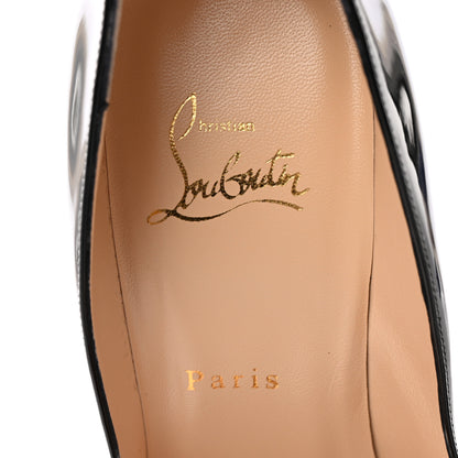 Christian Louboutin Patent Pigalle Follies 100 Pumps 38.5 Black 8 of 10