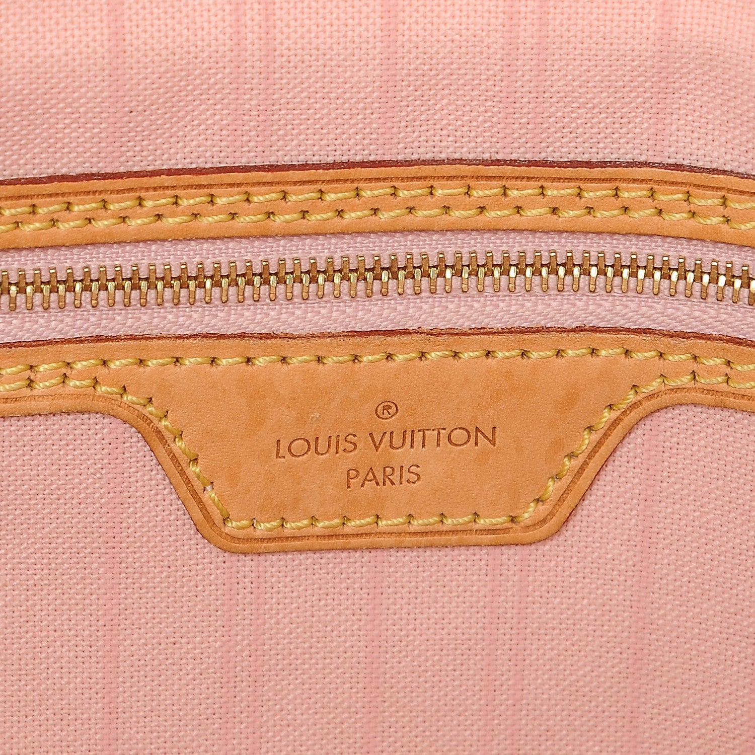 Louis Vuitton Damier Azur Delightful PM Rose Ballerine 6 of 11