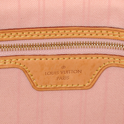 Louis Vuitton Damier Azur Delightful PM Rose Ballerine 6 of 11