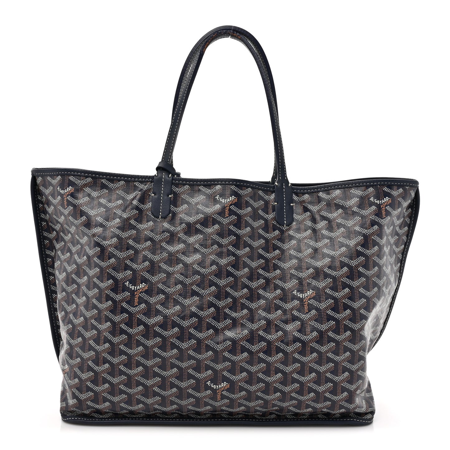 Goyardine Reversible Anjou PM Navy