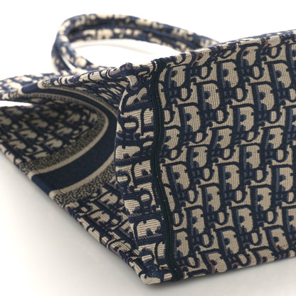 Christian Dior Oblique Large Book Tote Blue Multicolor 7 of 8