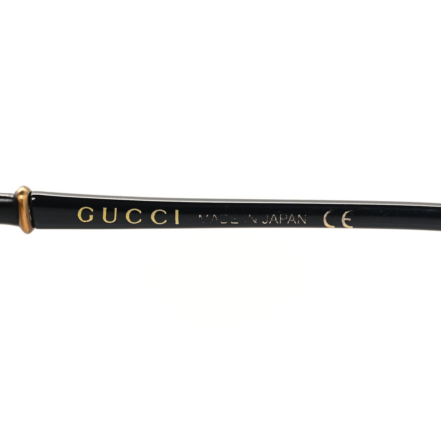 Gucci Acetate Metal Bamboo Sunglasses GG660S Black 5 of 6
